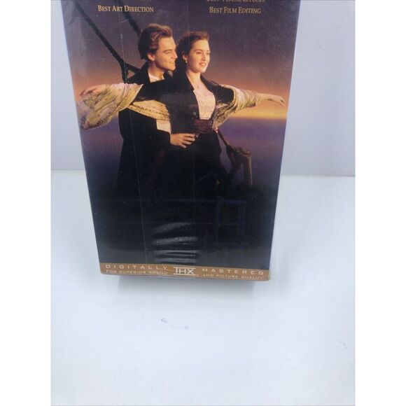 Titanic, VHS 1998 2-Tape Set Sprint Sticker, Paramount! New, Sealed. - Picture 7 of 12